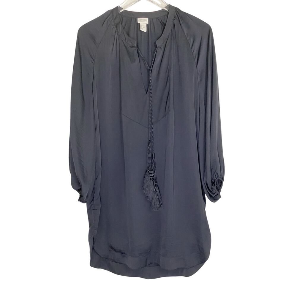 H&M Black Shift Dress Size 6